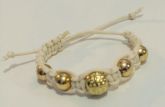 Pulseira Shambala Dourada