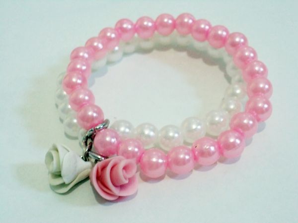 Pulseira Vintage Rosa