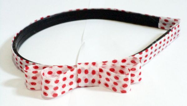 Arco Poá Vermelho
