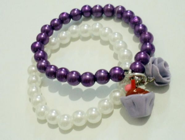 Pulseira Vintage Roxa