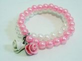 Pulseira Vintage Rosa