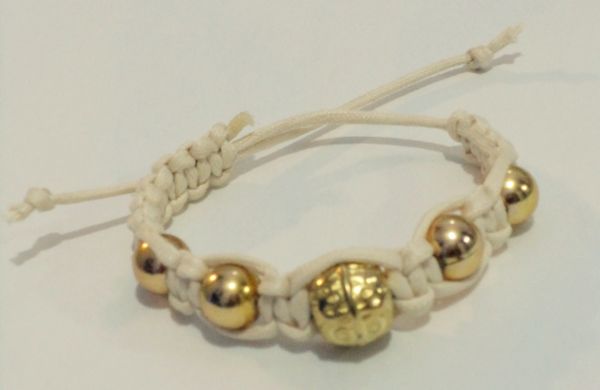 Pulseira Shambala Dourada